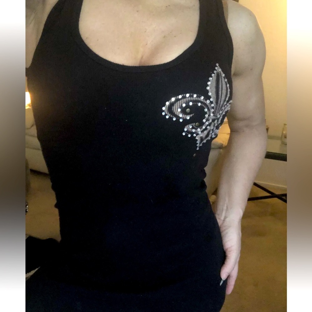 SOLD ON EB@Y Badazz Rocker Chic Tank Dreas L